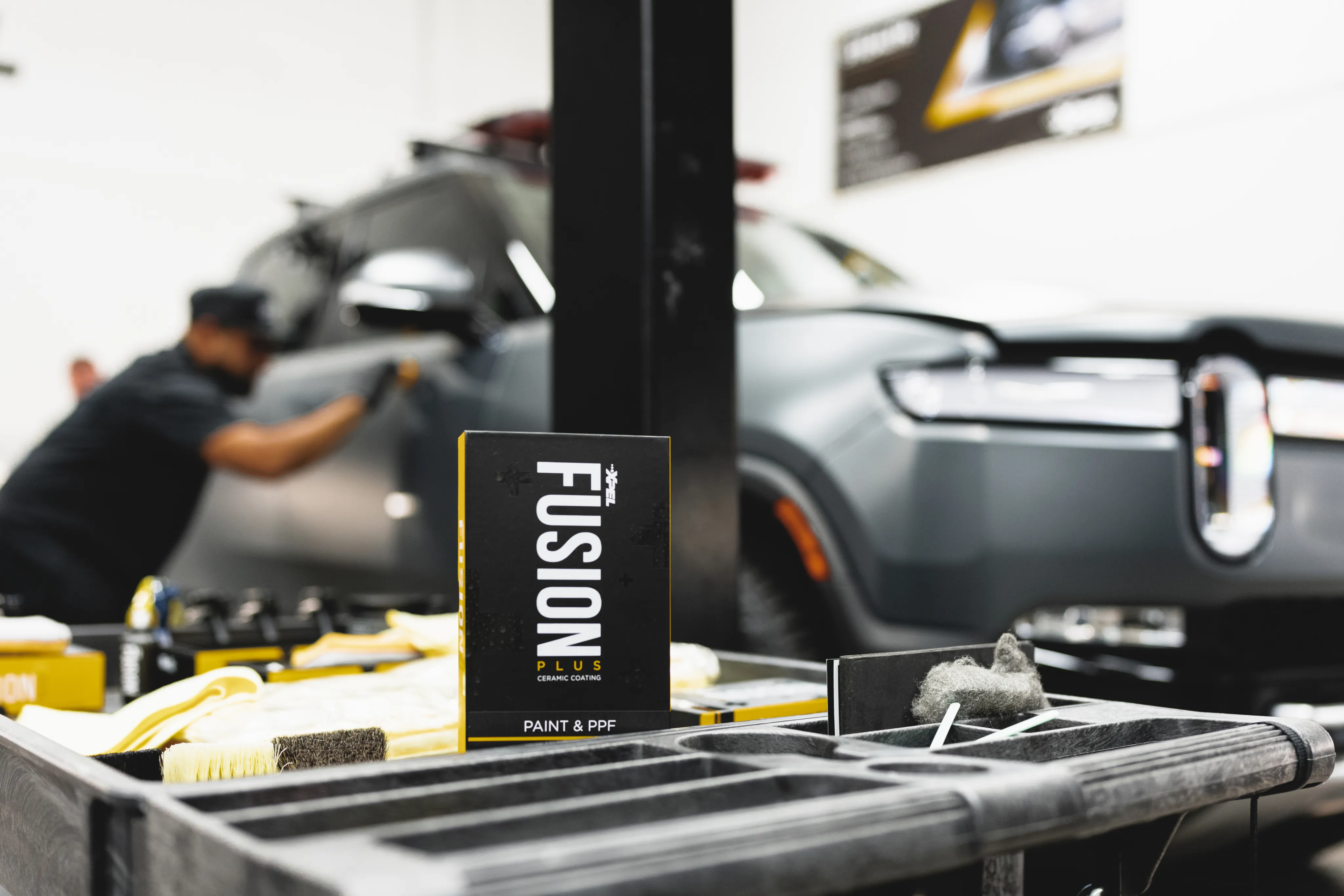 Get a brilliant hydrophobic shine for your car and protect it from UV rays, dirt & grime with the best ceramic coating in Atlanta from our award-winning team!