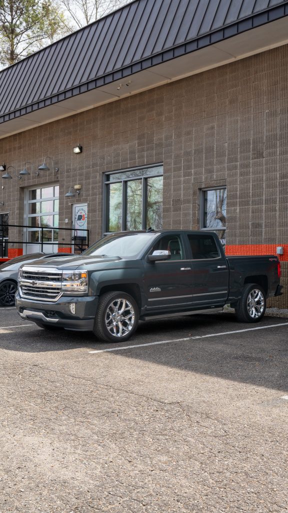 Chevy Silverado Paint Protection Film Protect your Chevy Silverado with expert PPF installation, ceramic coating, and window tint from AP3 in Atlanta. Get long-lasting protection, warranty coverage, and a flawless finish.