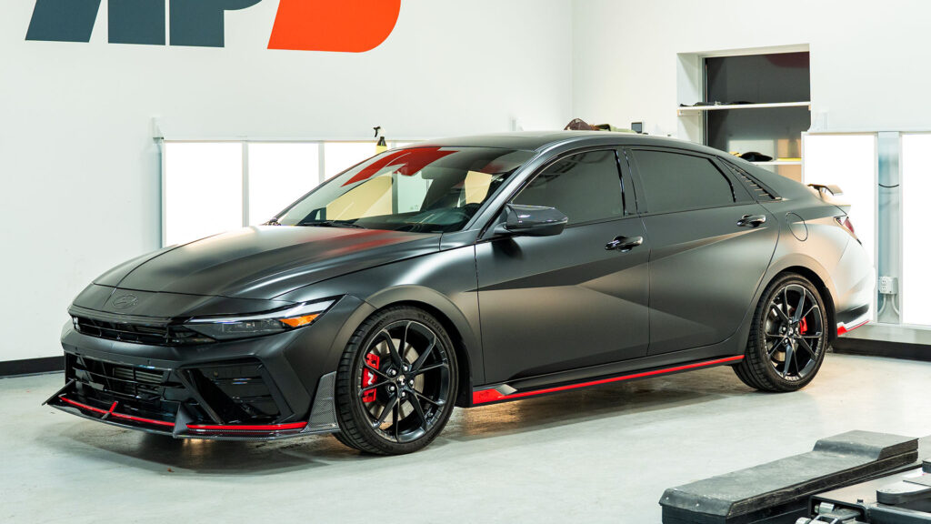 Stealth PPF Black Elantra N