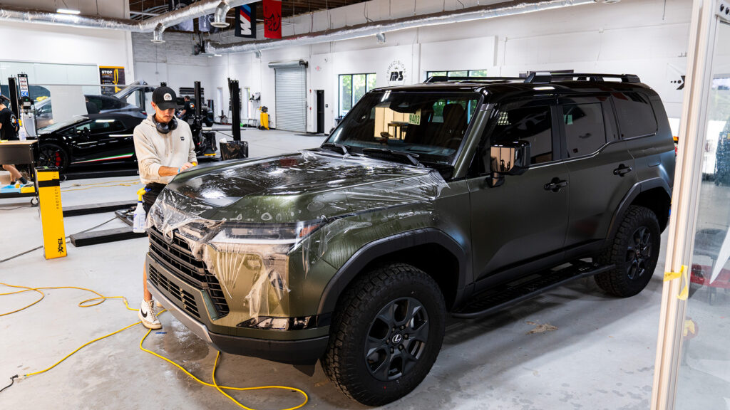 STEALTH PPF Green Lexus GX550